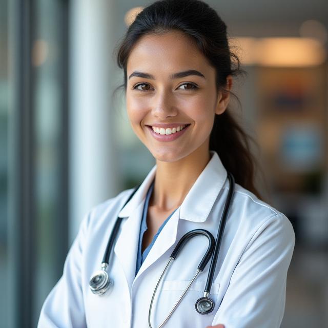 Доктор Фатима Аль-Джамиль, резидент по внутренним болезням